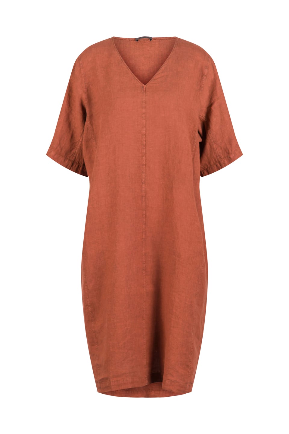 Dress 414 - Pure Linen - 272COPPER - 10240110043