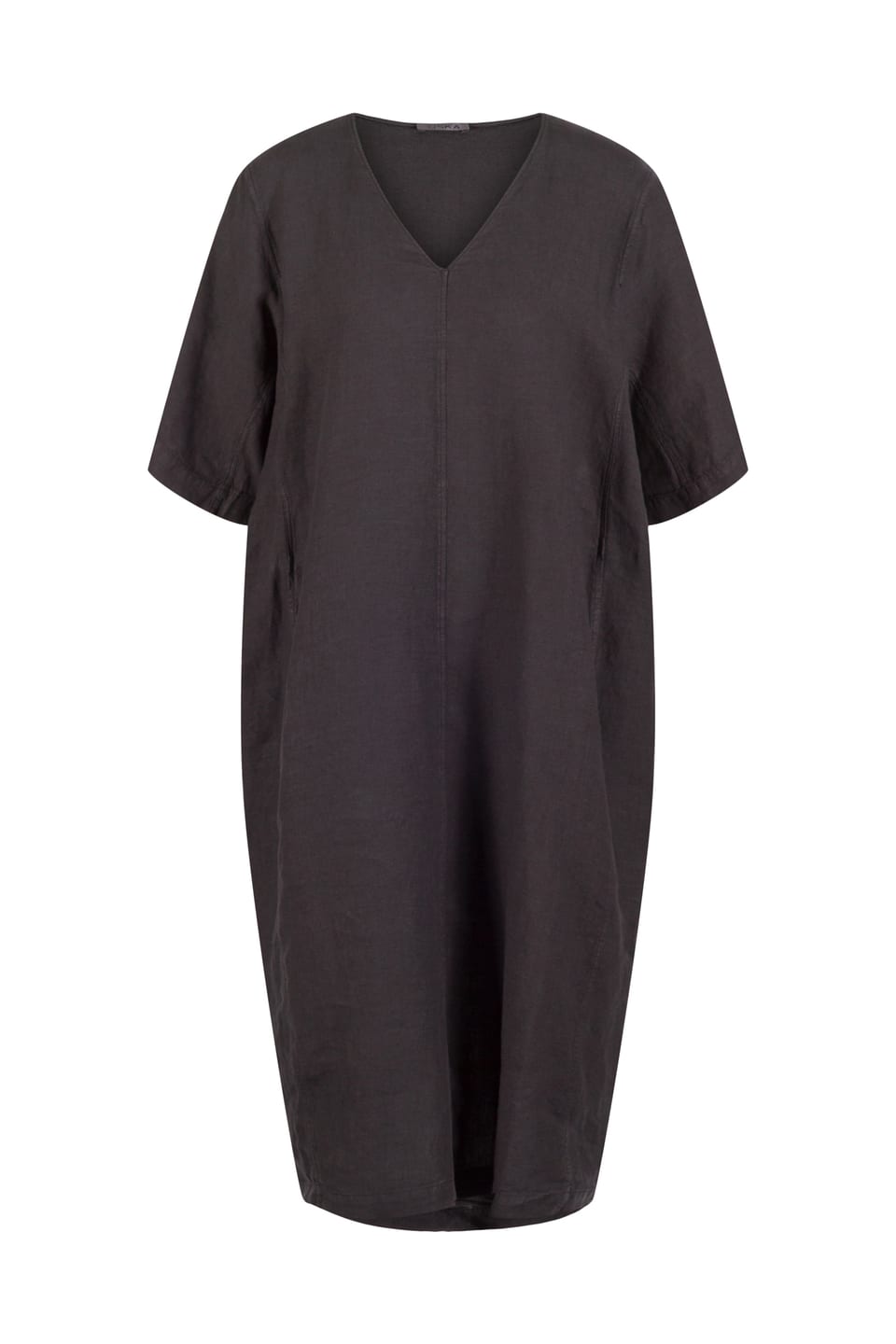 Dress 414 - Pure Linen - 990BLACK - 10240110043