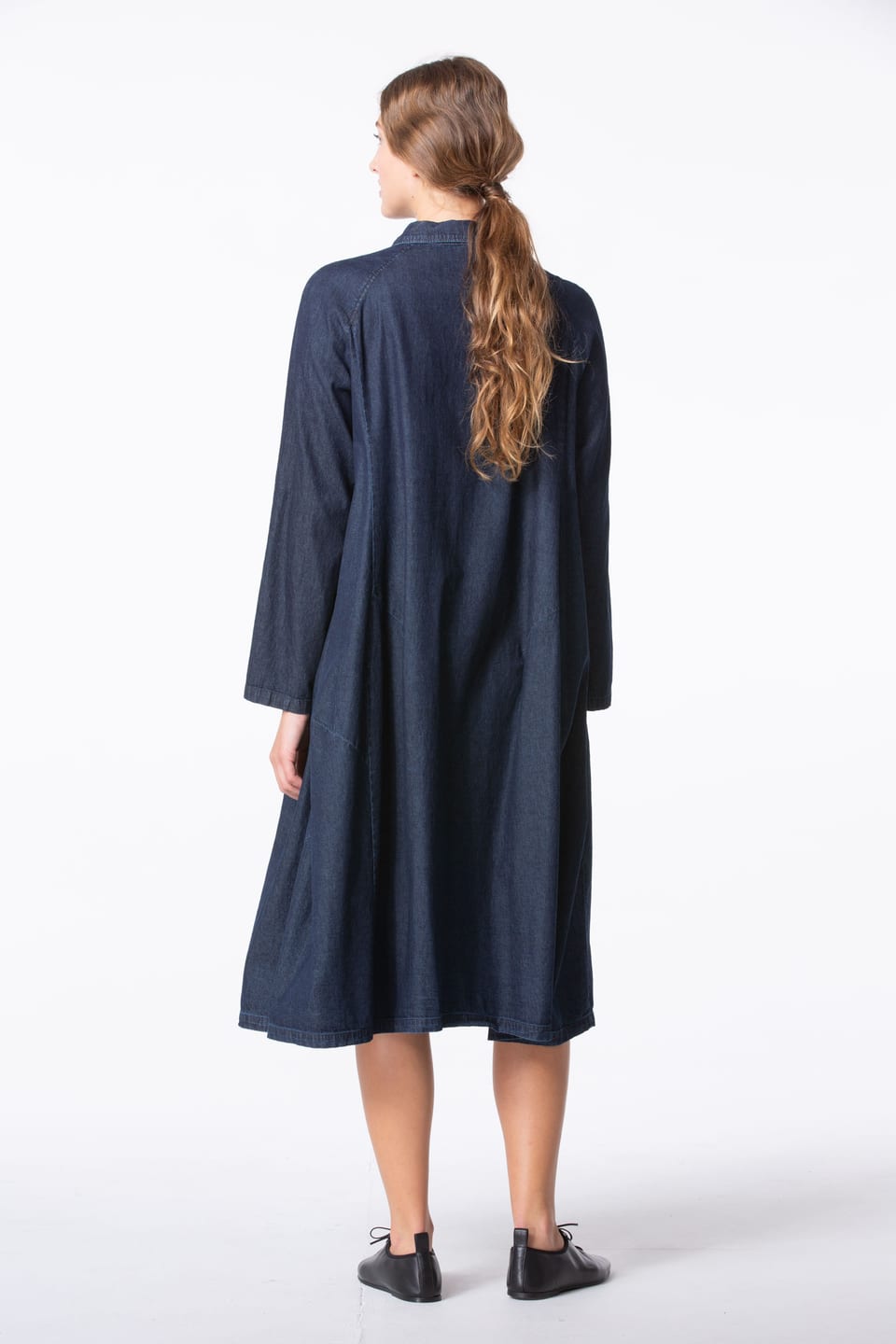 Dress 416 wash - Pure Cotton Denim - 570DENIM - 10240110047
