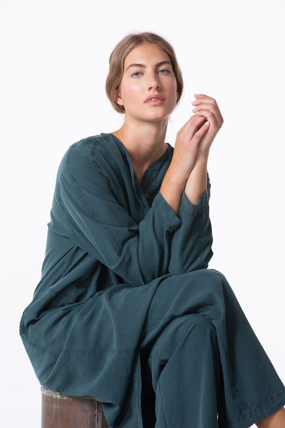 Dress 417 - TENCEL™ Lyocell - 672LAKE - 10240110048