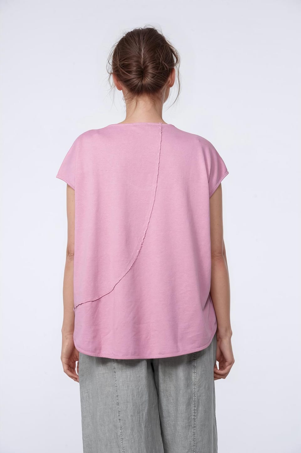 Shirt 409 - Hemp and Organic Cotton Jersey - 342ROSE - 10240110052