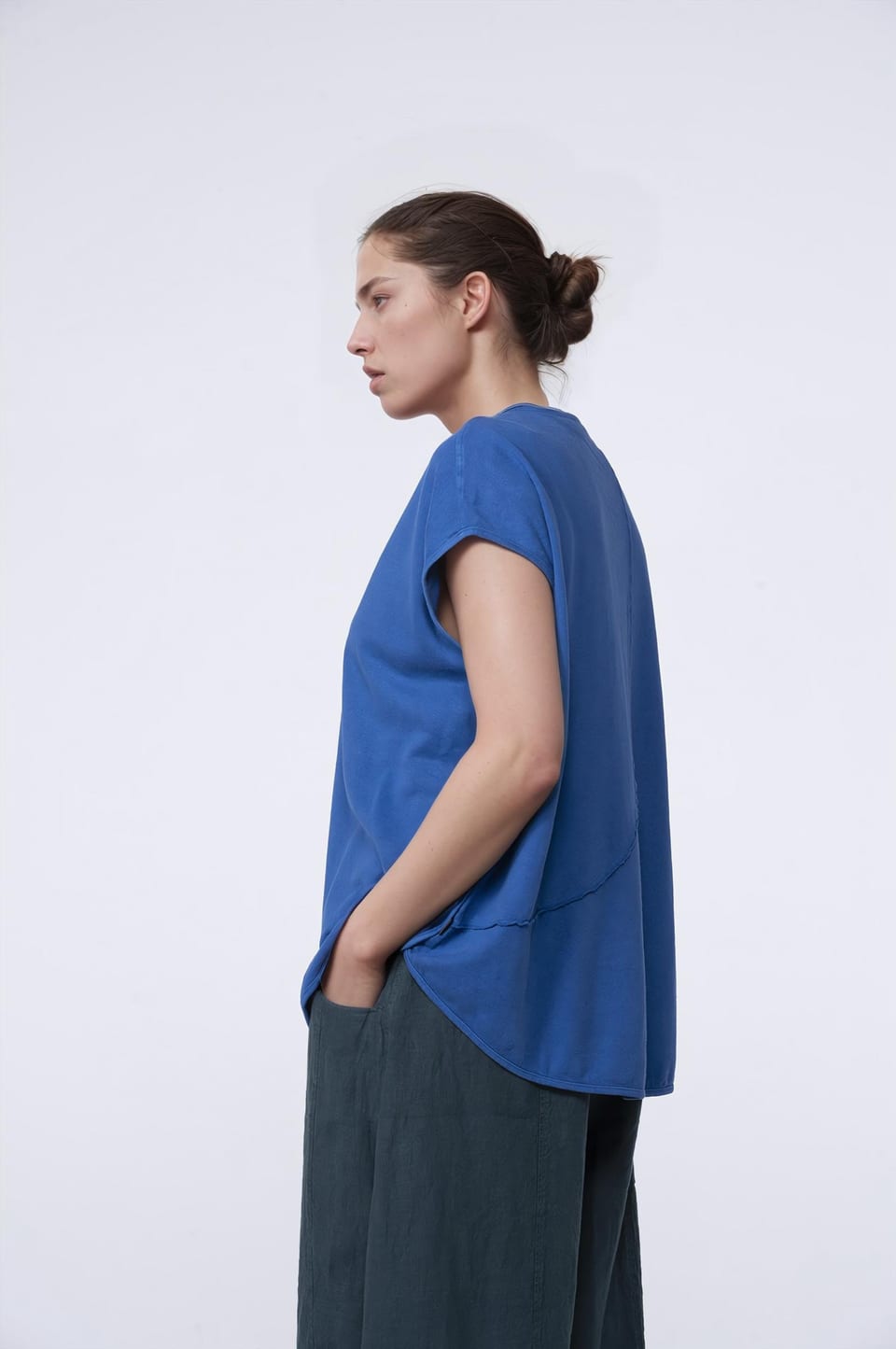Shirt 409 - Hemp and Organic Cotton Jersey - 462NAUTICAL - 10240110052
