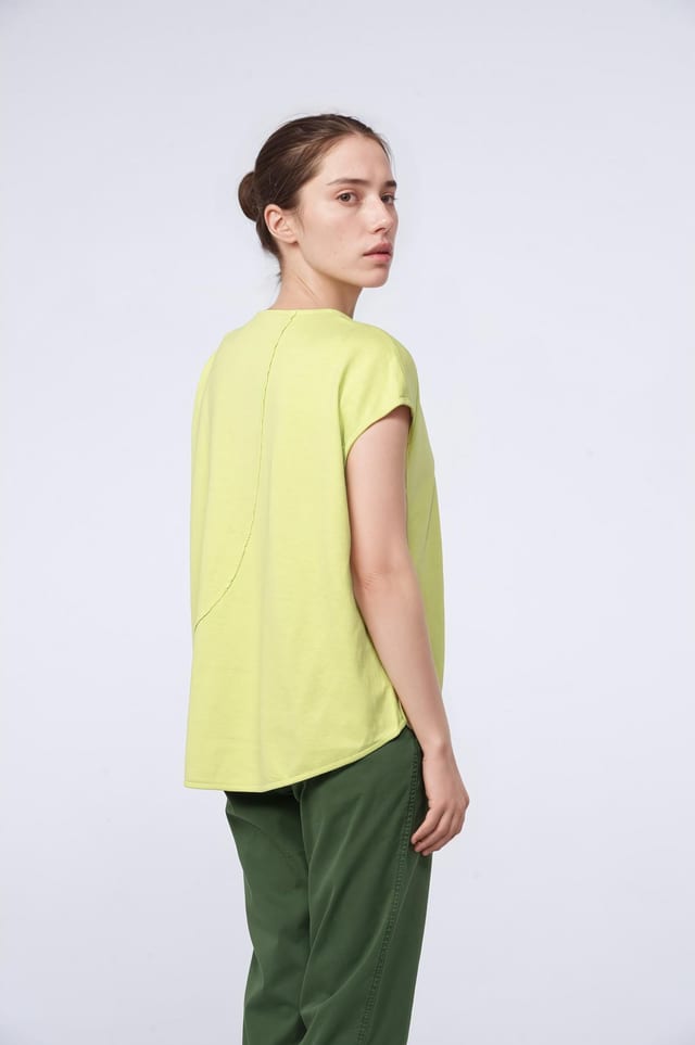 Shirt 409 - Jersey de Chanvre et Coton bio - 732KIWI - 10240110052