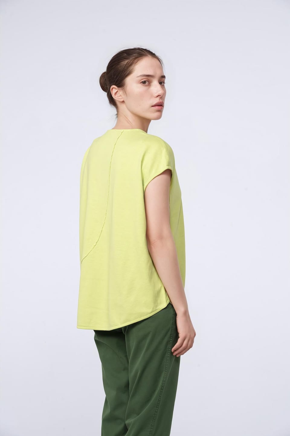 Shirt 409 - Hemp and Organic Cotton Jersey - 732KIWI - 10240110052
