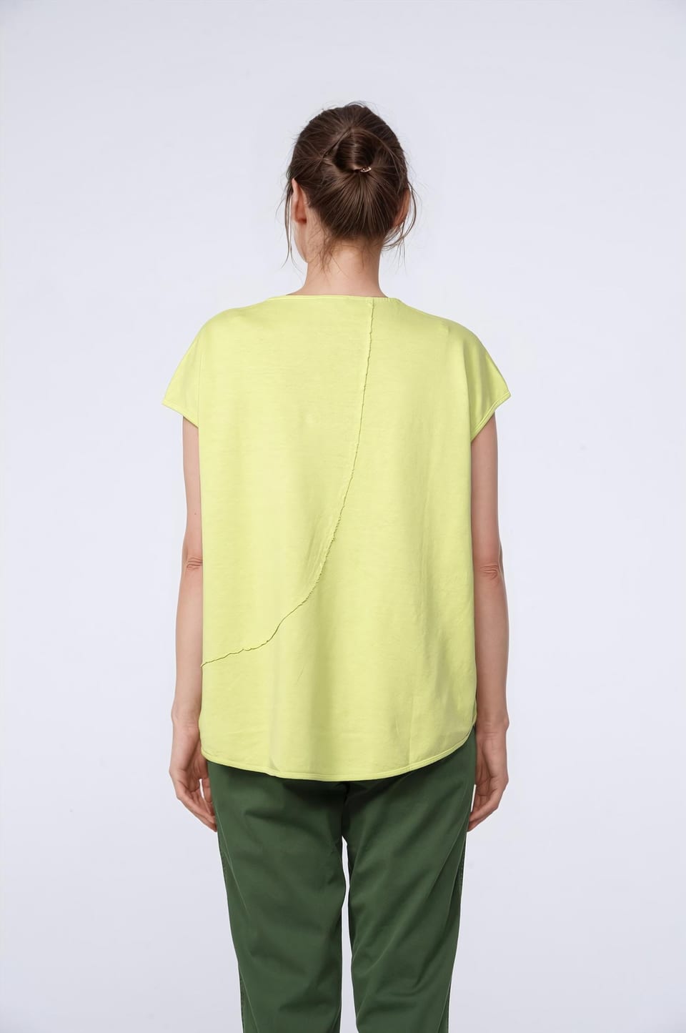 Shirt 409 - Hemp and Organic Cotton Jersey - 732KIWI - 10240110052