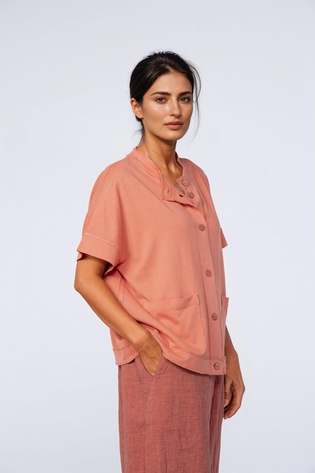 Vest 401 - Hemp and Organic Cotton Jersey - 10240110053