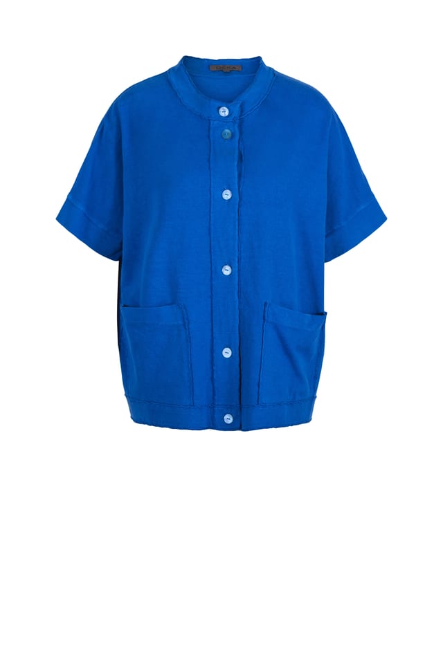 Vest 401 - Hemp and Organic Cotton Jersey - 462NAUTICAL - 10240110053