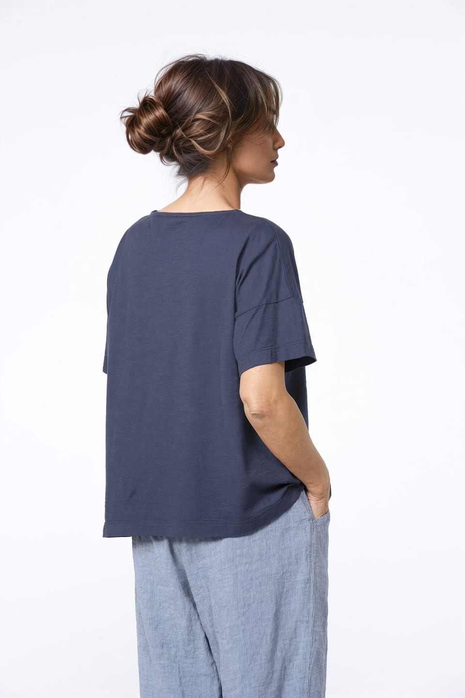Shirt 410 - Bio-Baumwolljersey - 480NIGHT - 10240110054