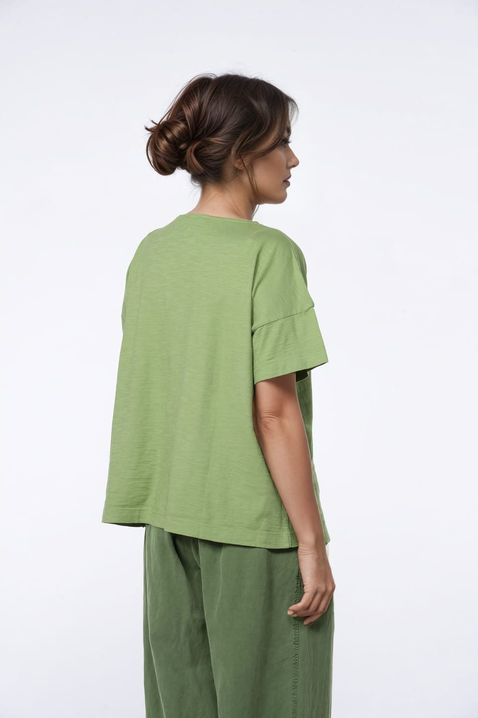 Shirt 410 - Bio-Baumwolljersey - 660WILLOW - 10240110054