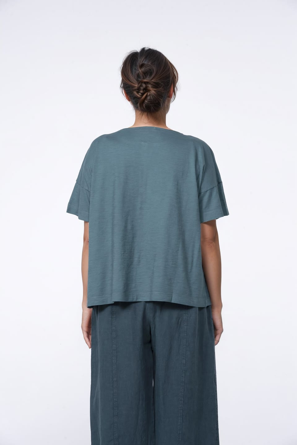 Shirt 410 - Bio-Baumwolljersey - 670LAKE - 10240110054
