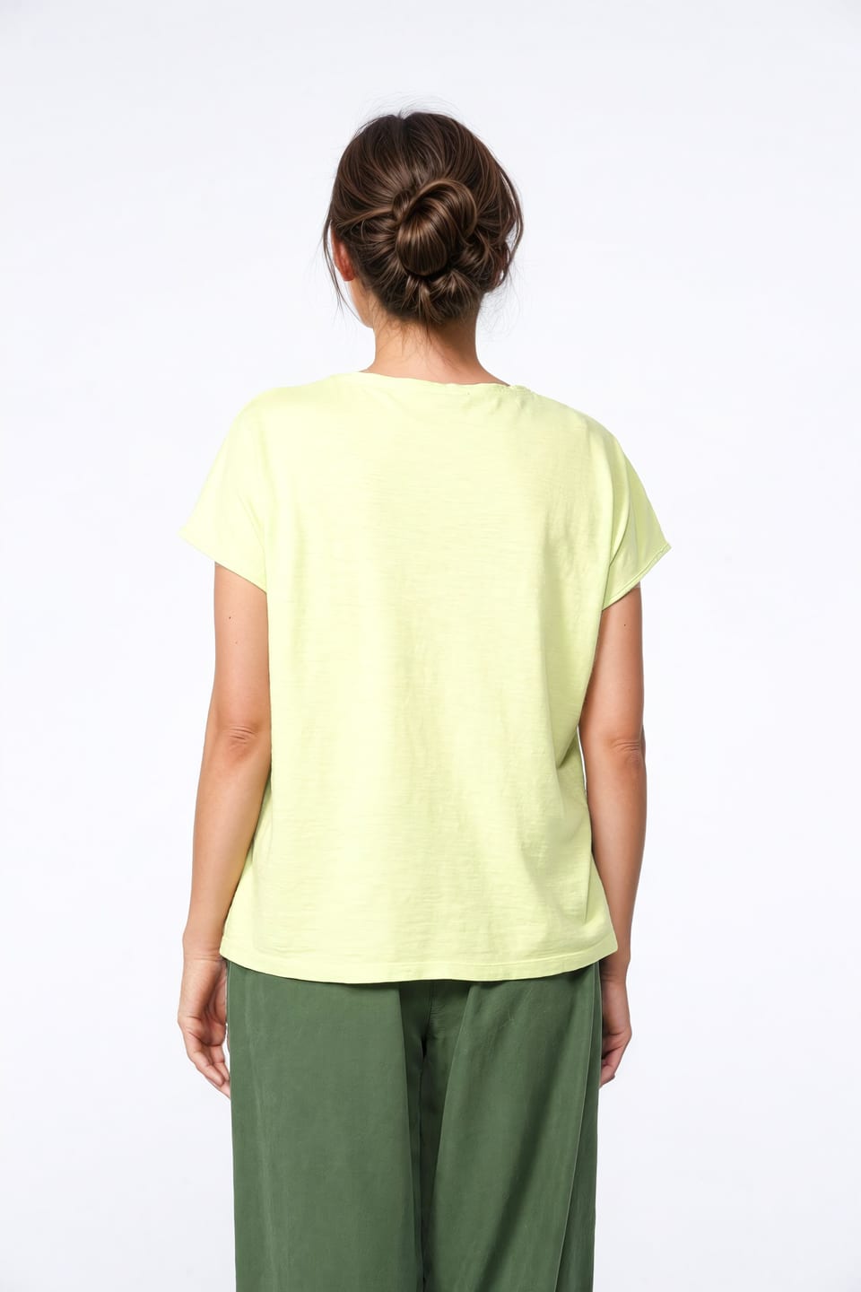Shirt 412 - Organic Cotton Jersey - 730KIWI - 10240110056