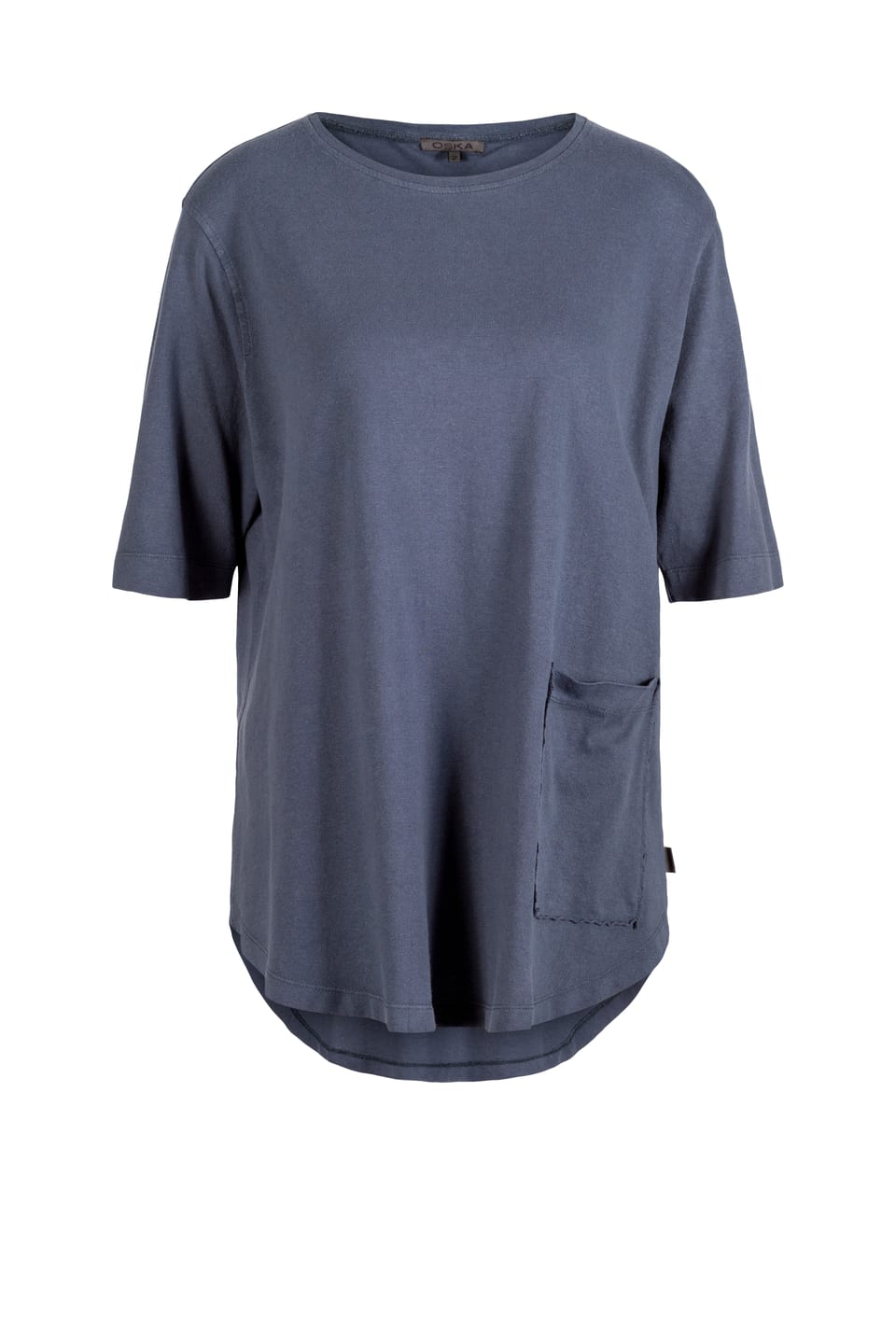 Shirt 413 - Hemp and Organic Cotton Jersey - 582SLATE - 10240110057