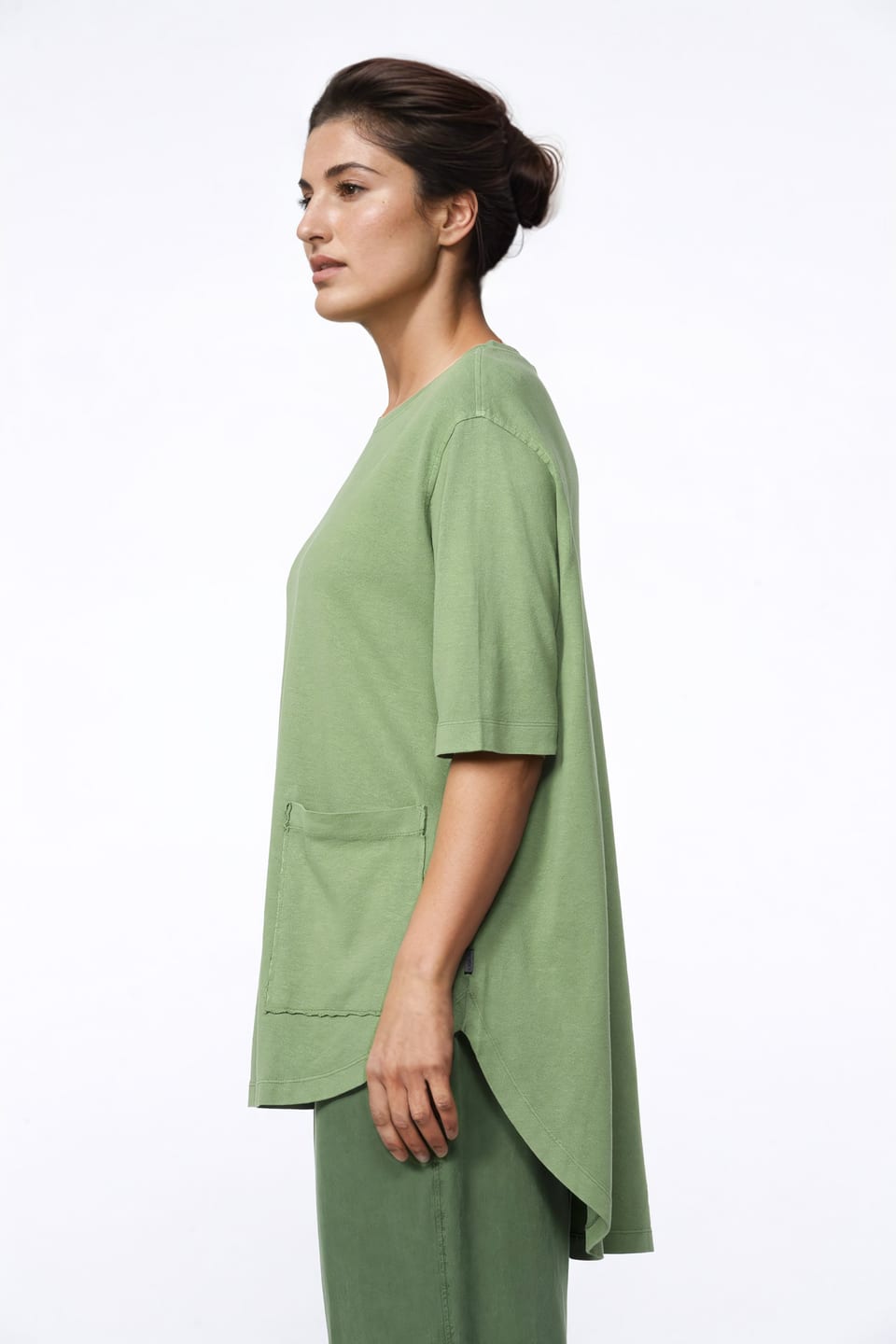 Shirt 413 - Hemp and Organic Cotton Jersey - 662WILLOW - 10240110057