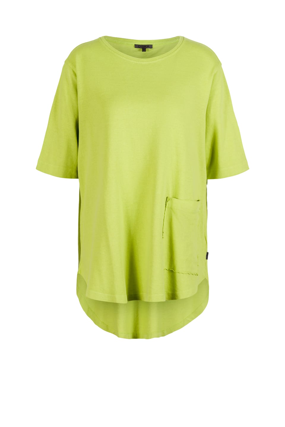 Shirt 413 - Hemp and Organic Cotton Jersey - 732KIWI - 10240110057