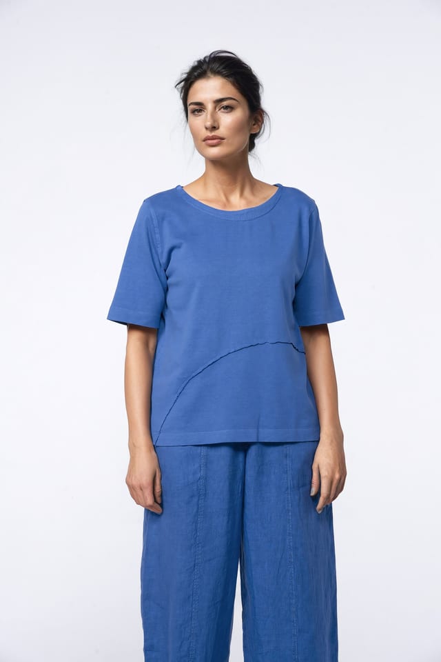 Shirt 414 - Hemp and Organic Cotton Jersey - 462NAUTICAL - 10240110058