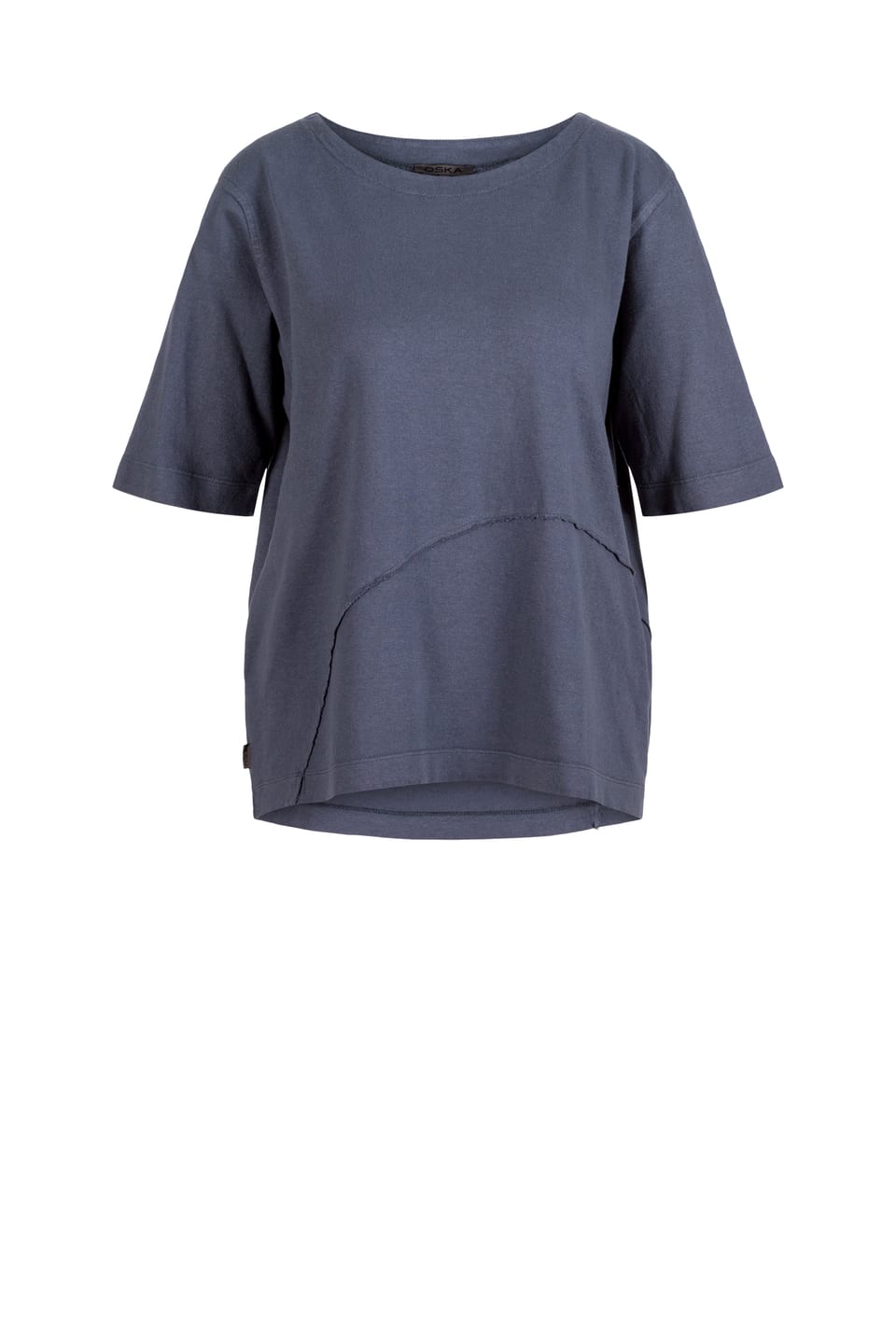Shirt 414 - Hemp and Organic Cotton Jersey - 582SLATE - 10240110058