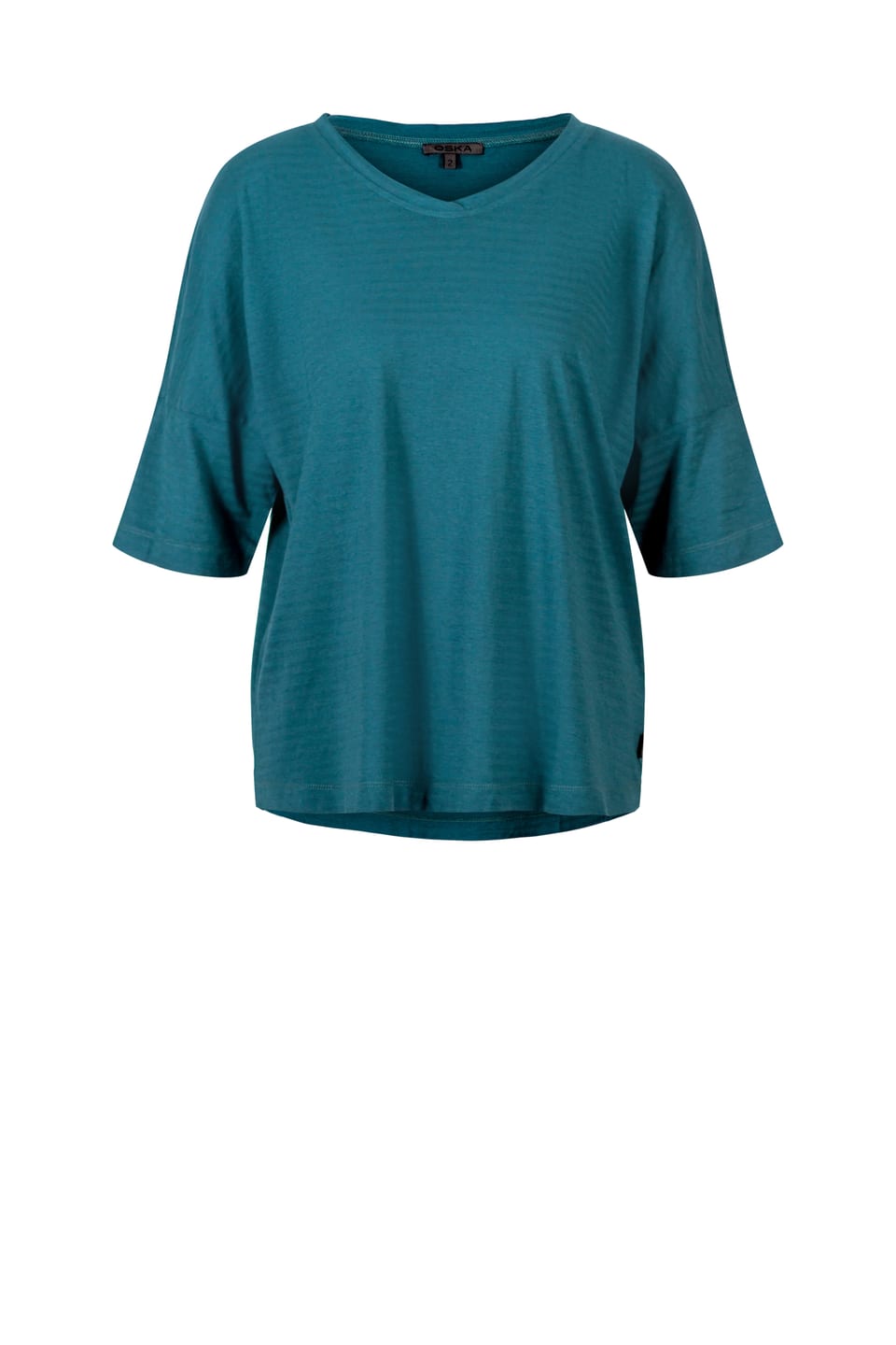 Shirt 418 - Cotton Hemp Jersey - 670LAKE - 10240110062