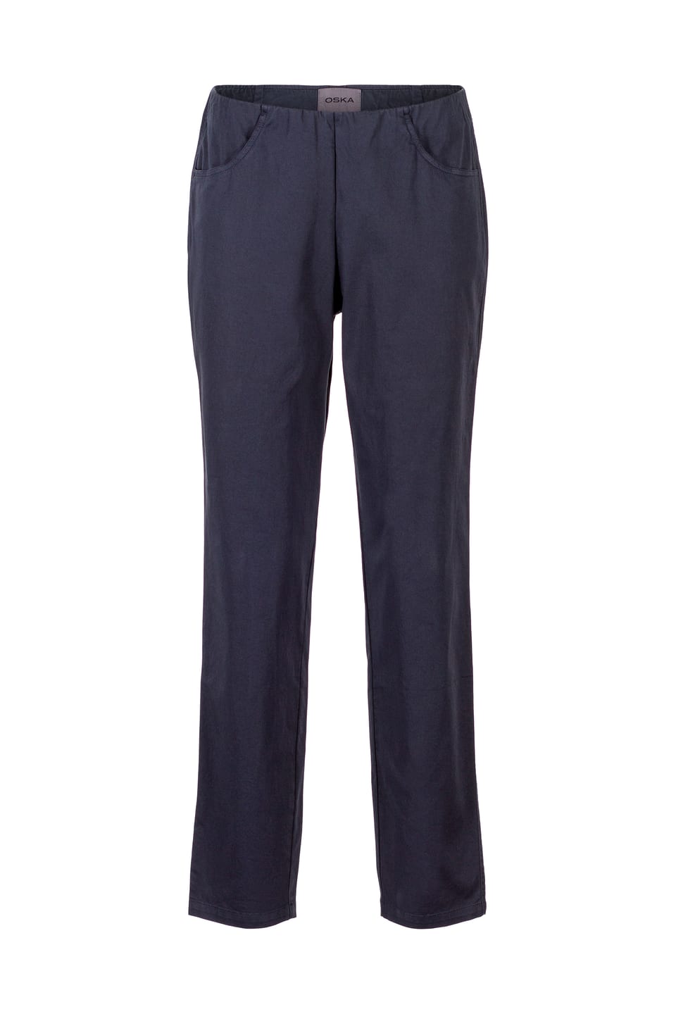 Pantalon 412 - Coton sergé stretch - 490NAVY - 10240110066