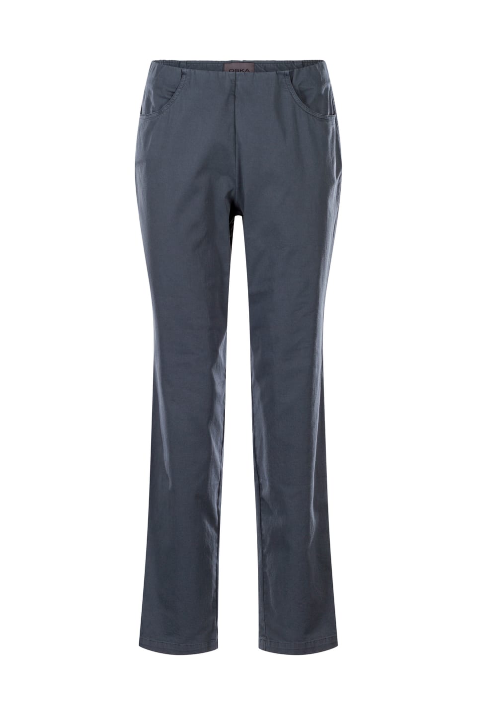 Pantalon 412 - Coton sergé stretch - 582SLATE - 10240110066