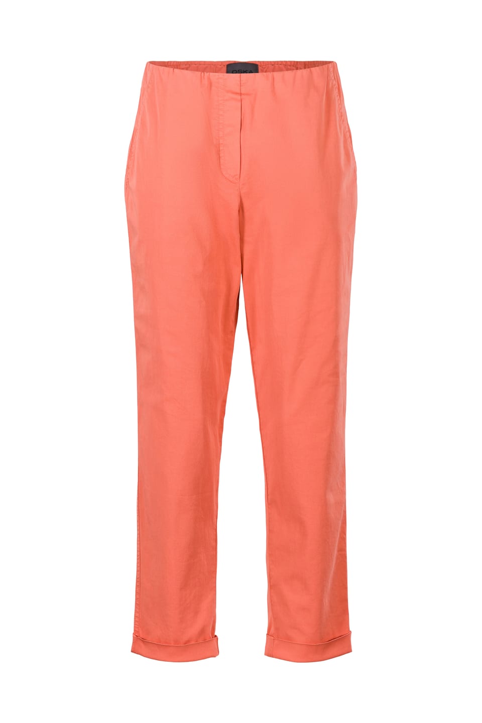 Trousers 413 - Elastic Cotton Twill - 242POMELO - 10240110067