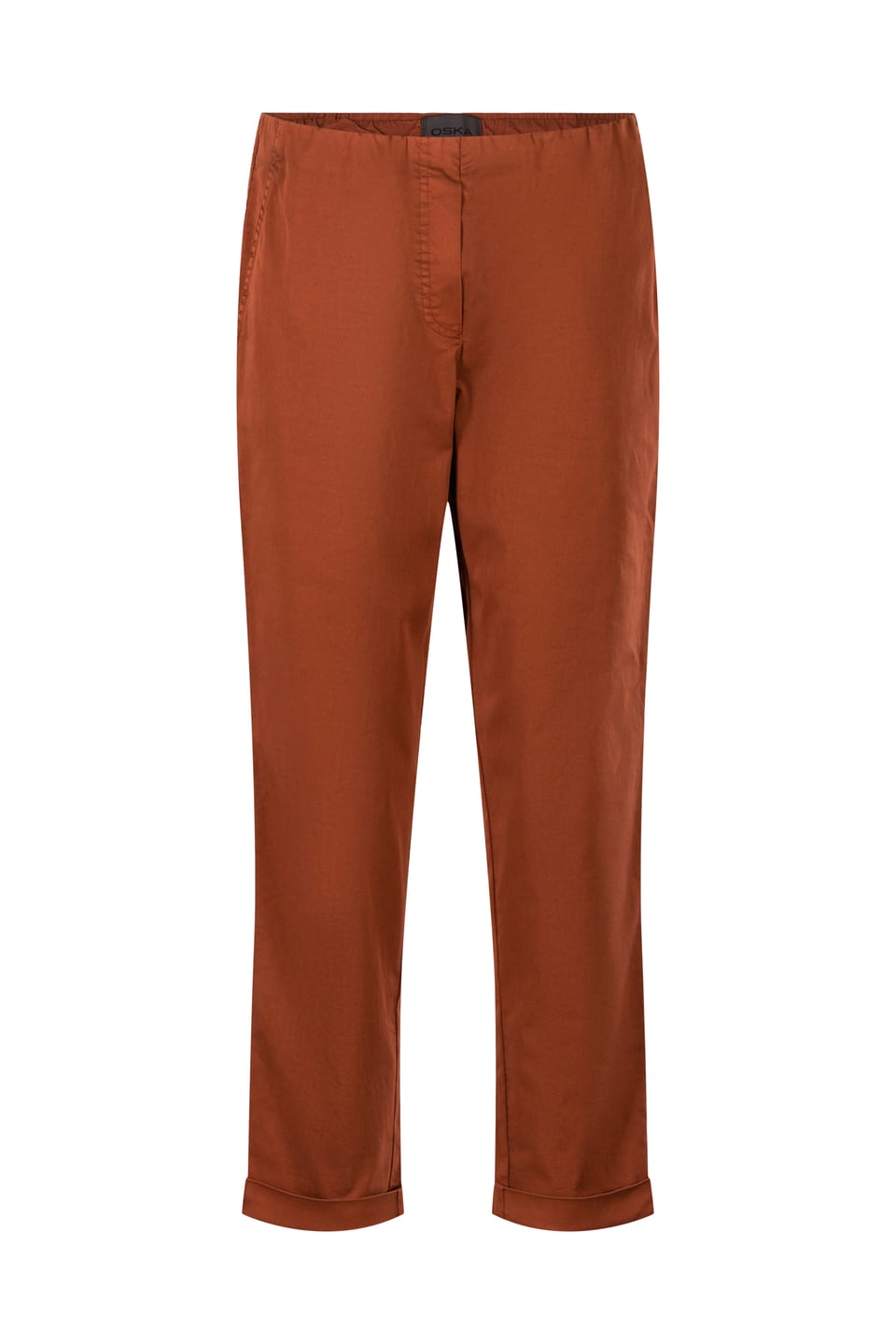 Trousers 413 - Elastic Cotton Twill - 272COPPER - 10240110067
