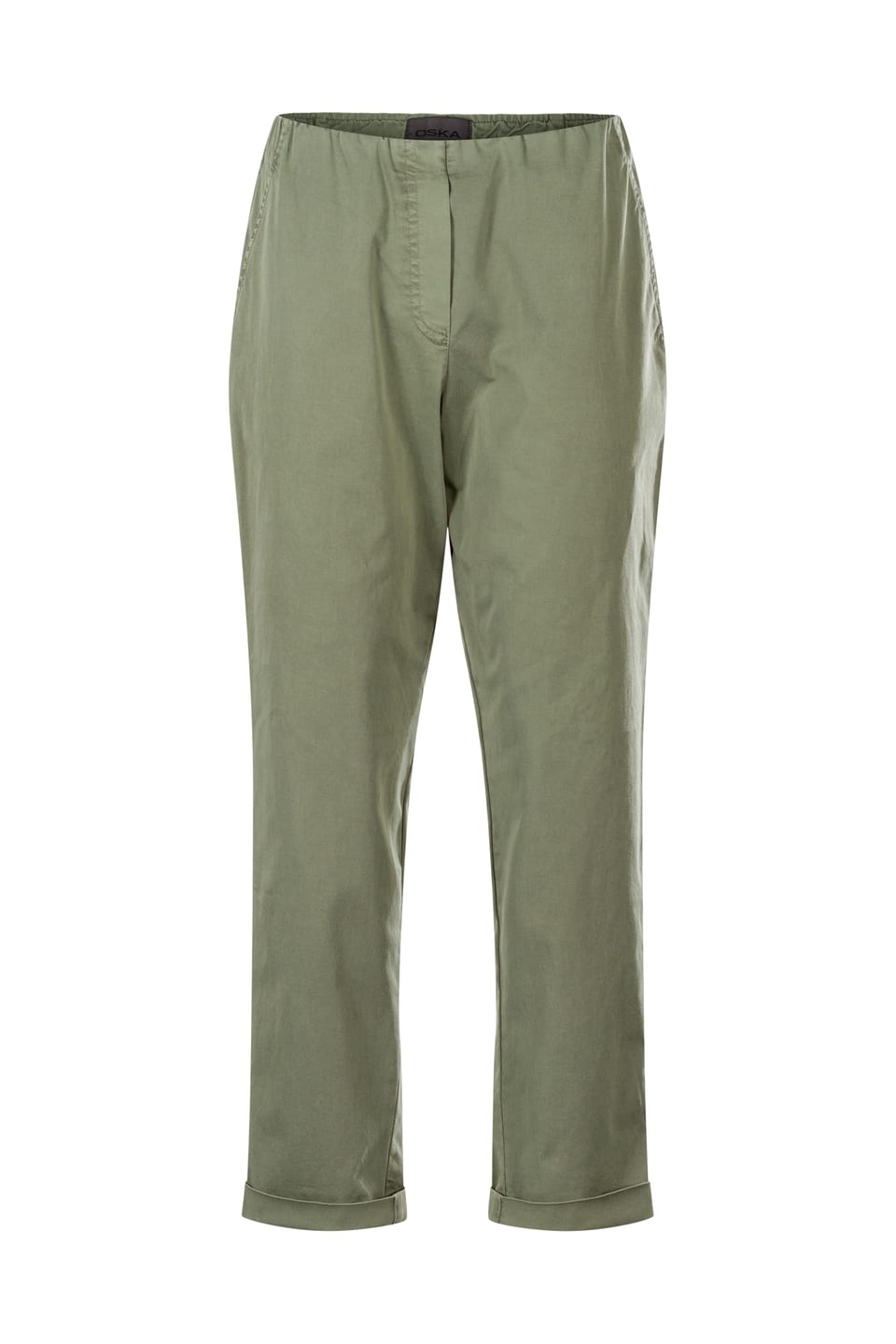 Trousers 413 - Elastic Cotton Twill - 652PLANE - 10240110067