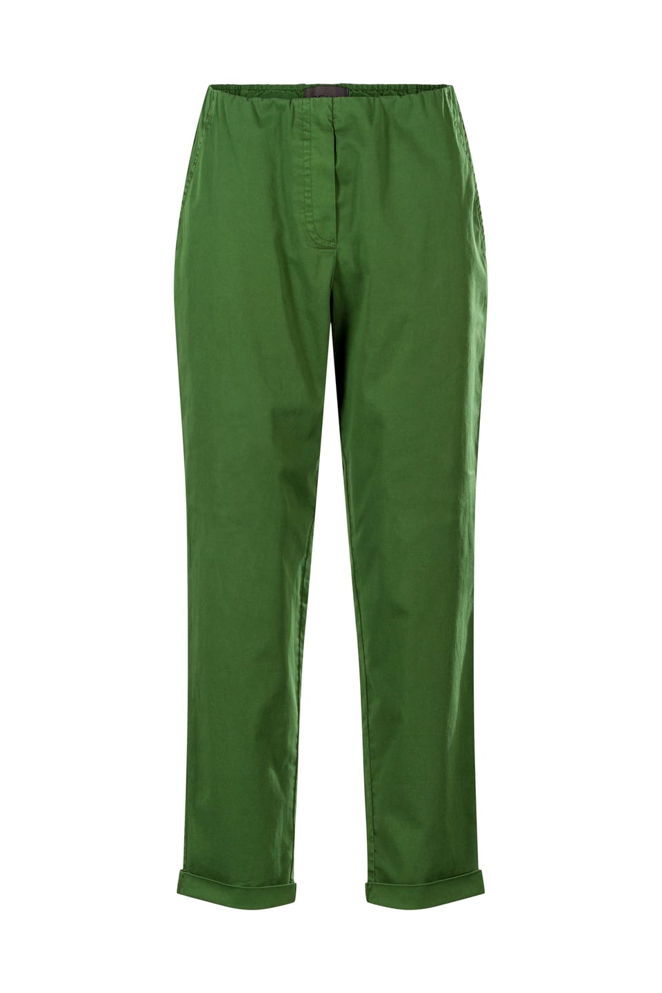 Trousers 413 - Elastic Cotton Twill - 662WILLOW - 10240110067