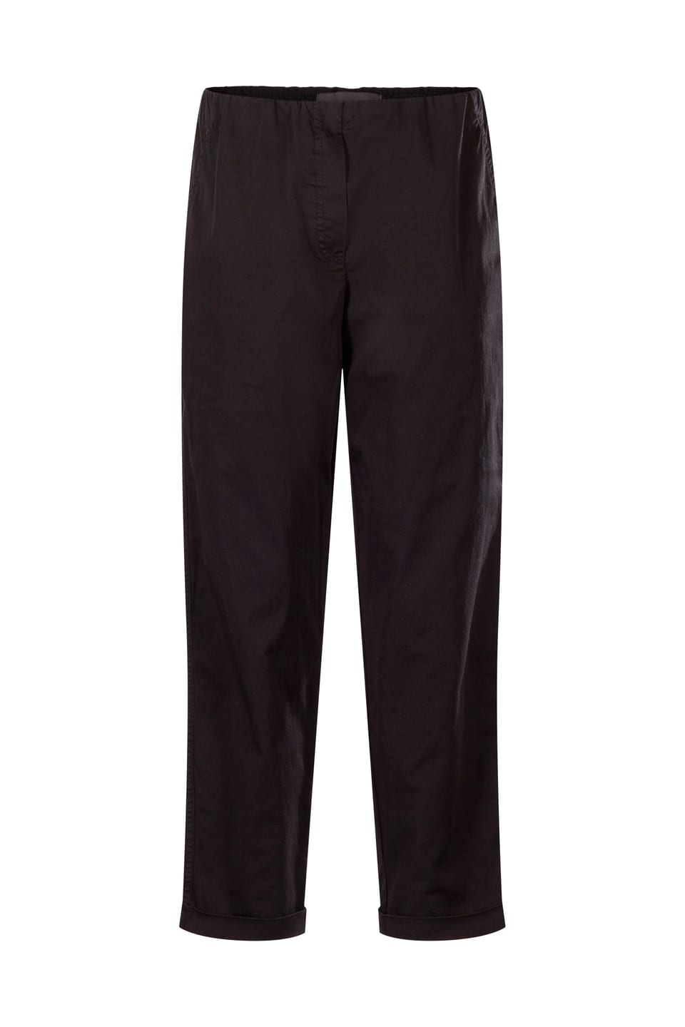 Trousers 413 - Elastic Cotton Twill - 990BLACK - 10240110067