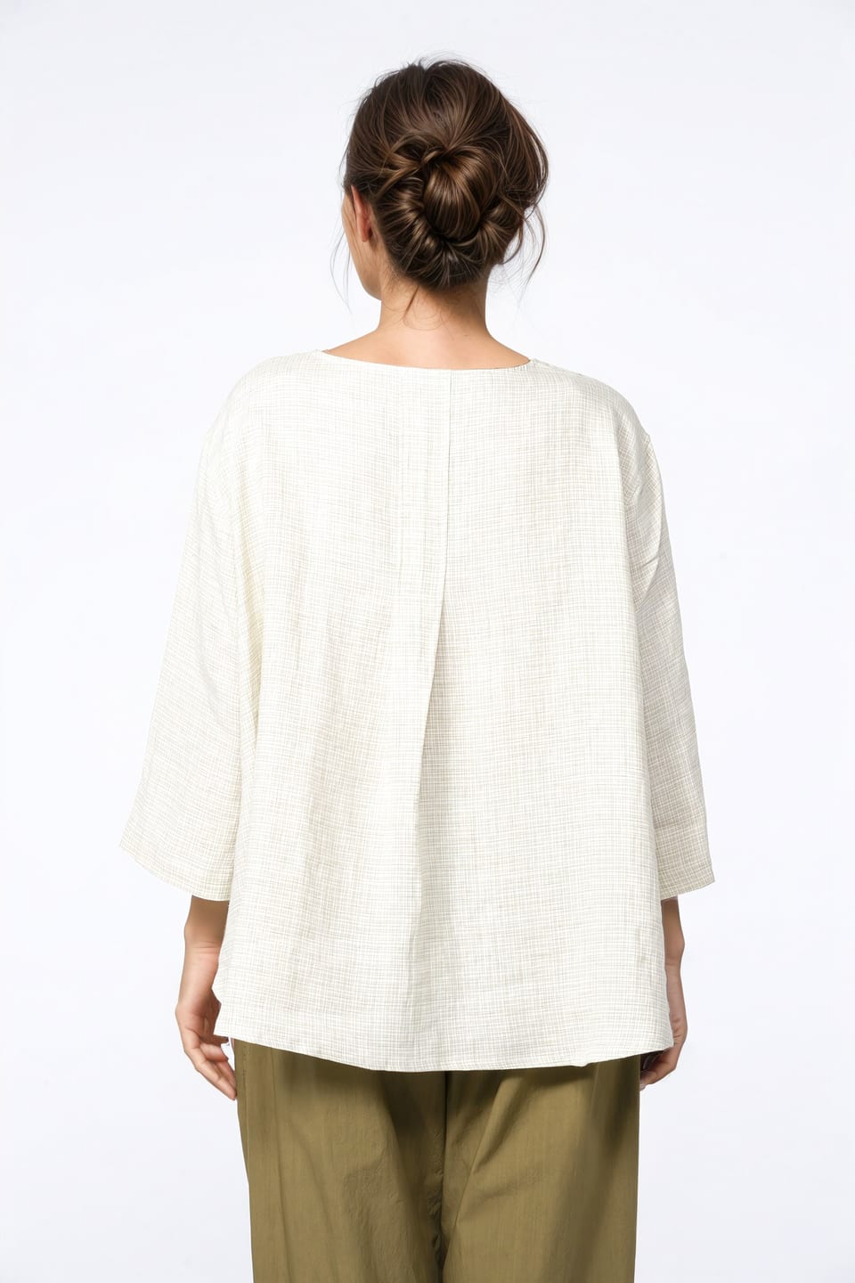 Blouse 414 - Linen Fil-à-Fil - 750REED - 10240110072