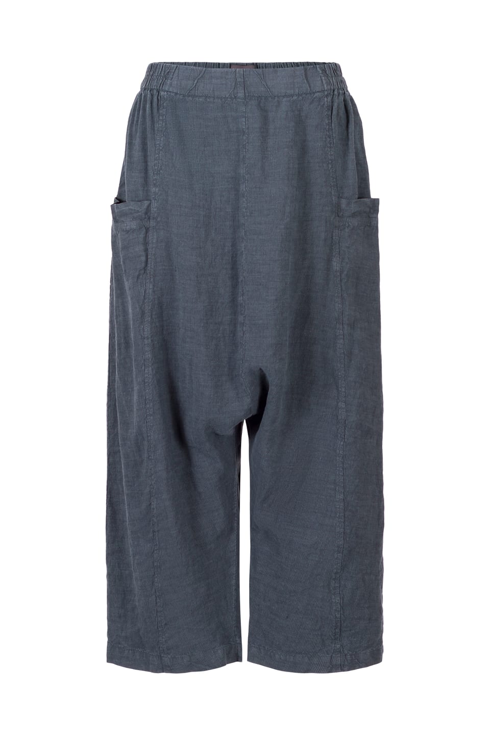 Trousers 416 - Pure Linen - 580SLATE - 10240110075
