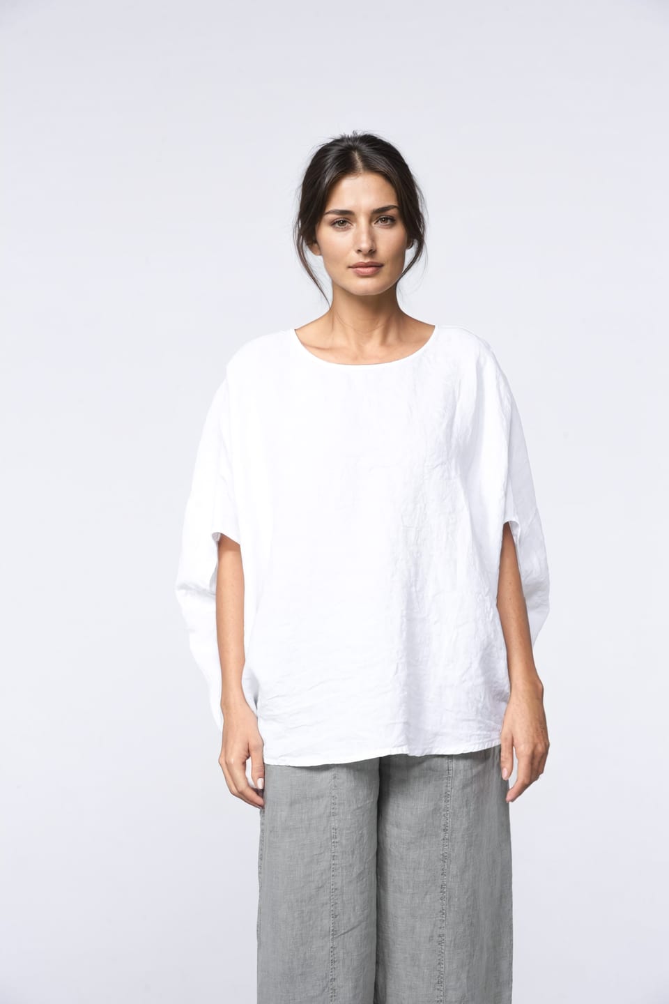Top 401 - Pure Linen - 103WHITE - 10240110077