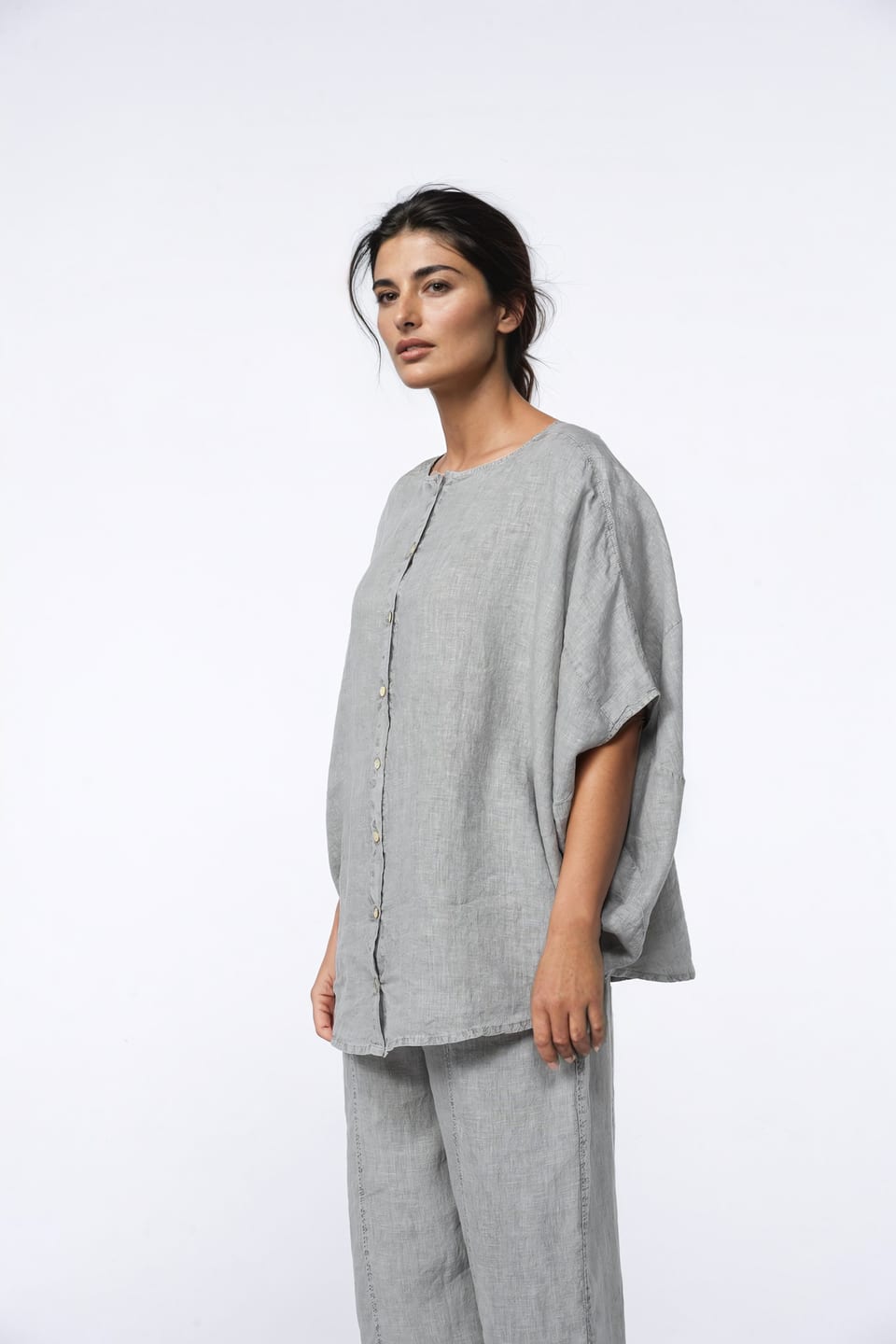Top 401 - Pure Linen - 922SILVER - 10240110077
