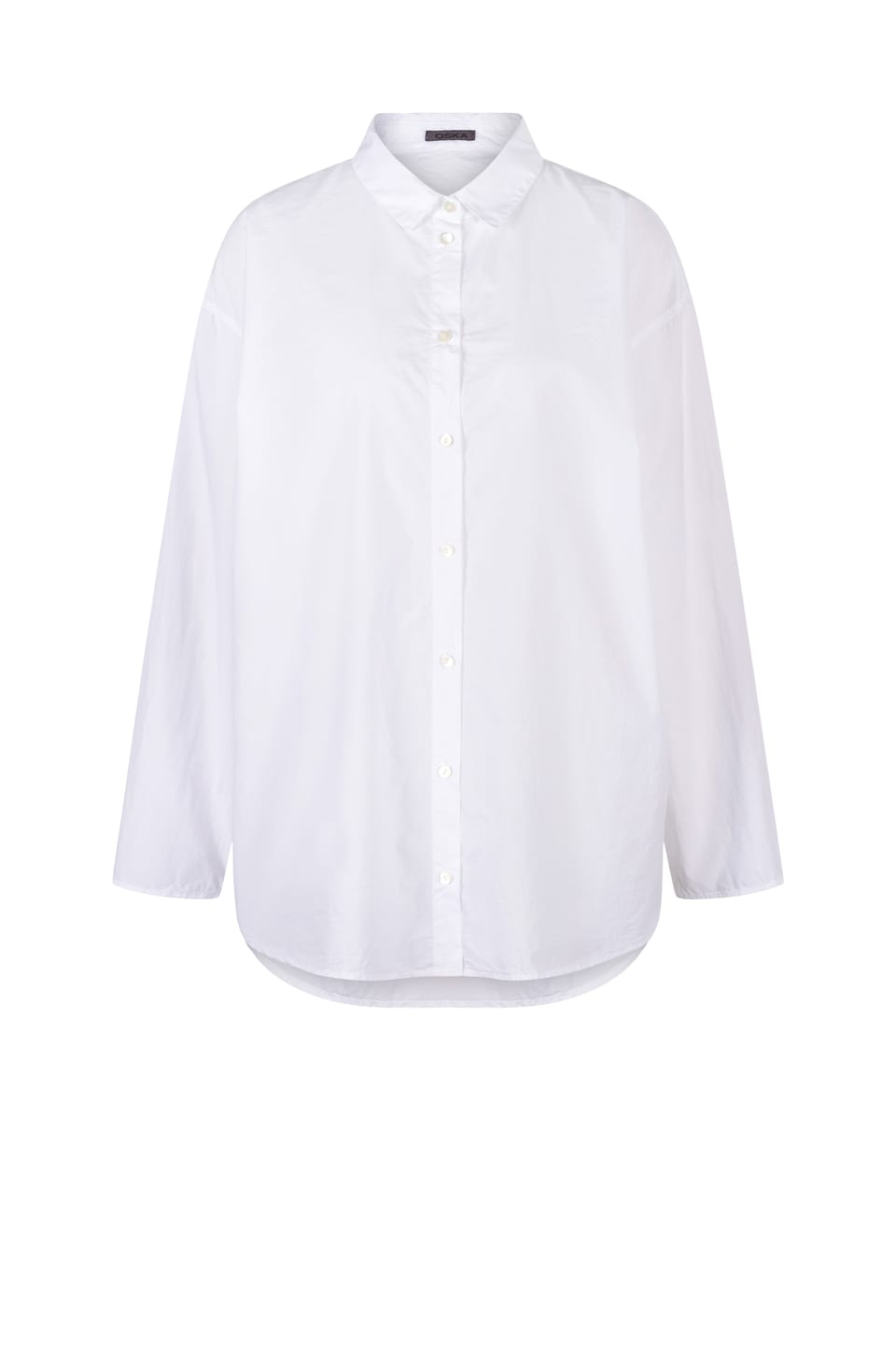 Blouse 418 - Cotton Poplin - 100WHITE - 10240110079