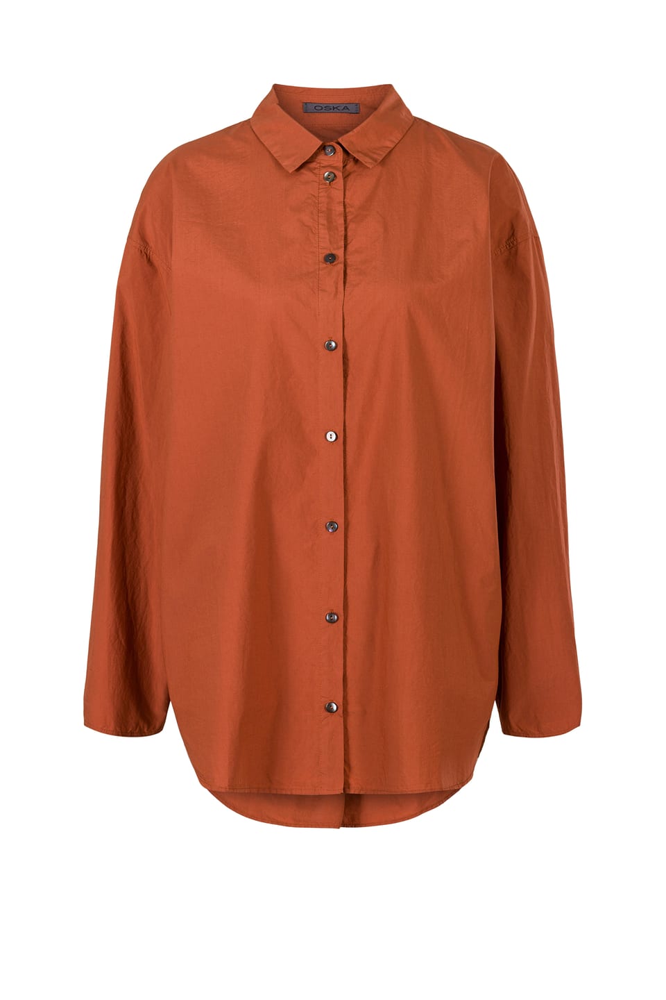 Blouse 418 - Cotton Poplin - 270COPPER - 10240110079