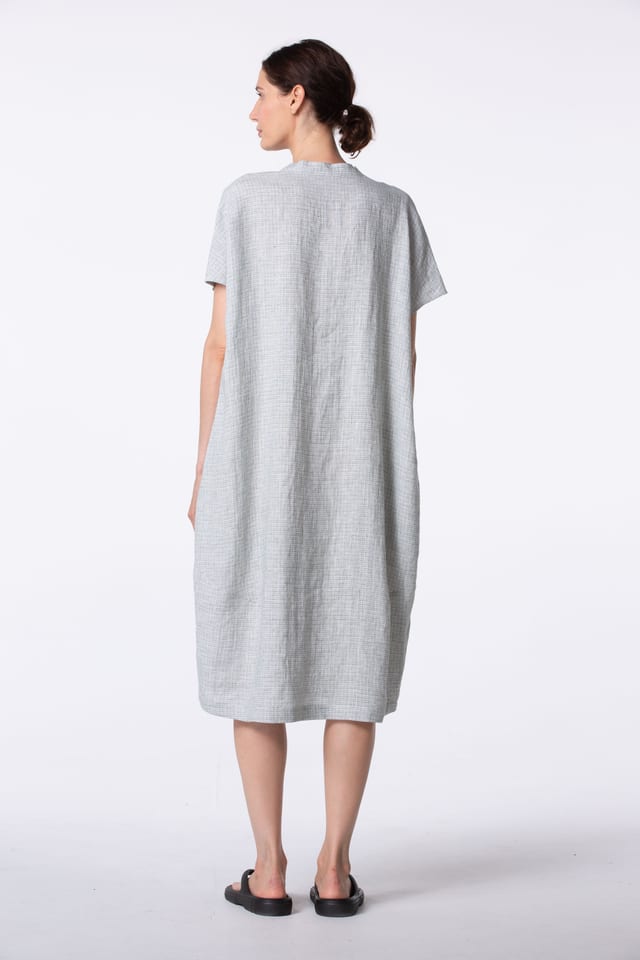 Robe 421 - Fil-à-Fil de Lin - 580SLATE - 10240110080