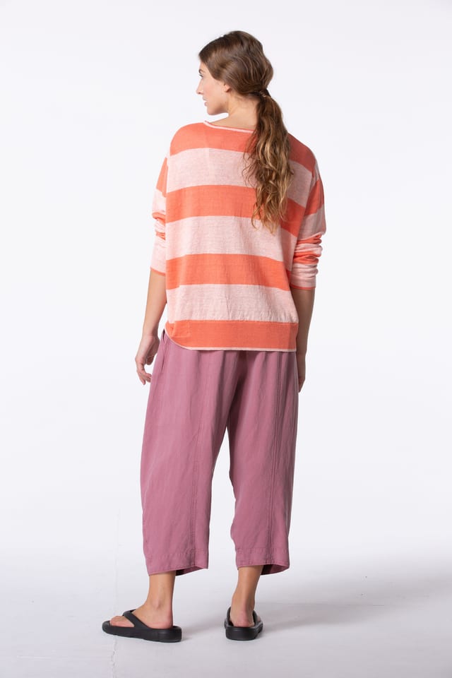 Trousers 417 - Lyocell-Linen Blend - 10240110081