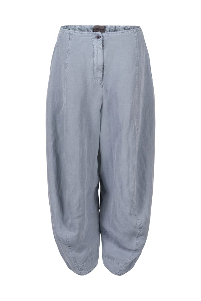 Trousers 417 - Lyocell-Linen Blend - 442AIR - 10240110081