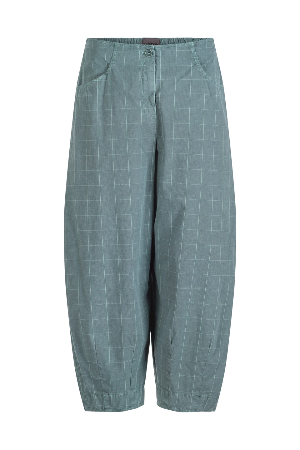 Trousers 419 - Cotton Stretch with Windowpane Check - 532CASCADE - 10240110083