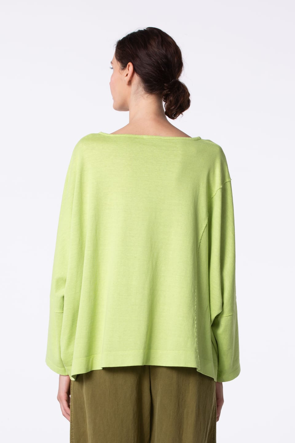 Shirt 420 - Hemp and Organic Cotton Jersey - 732KIWI - 10240110088