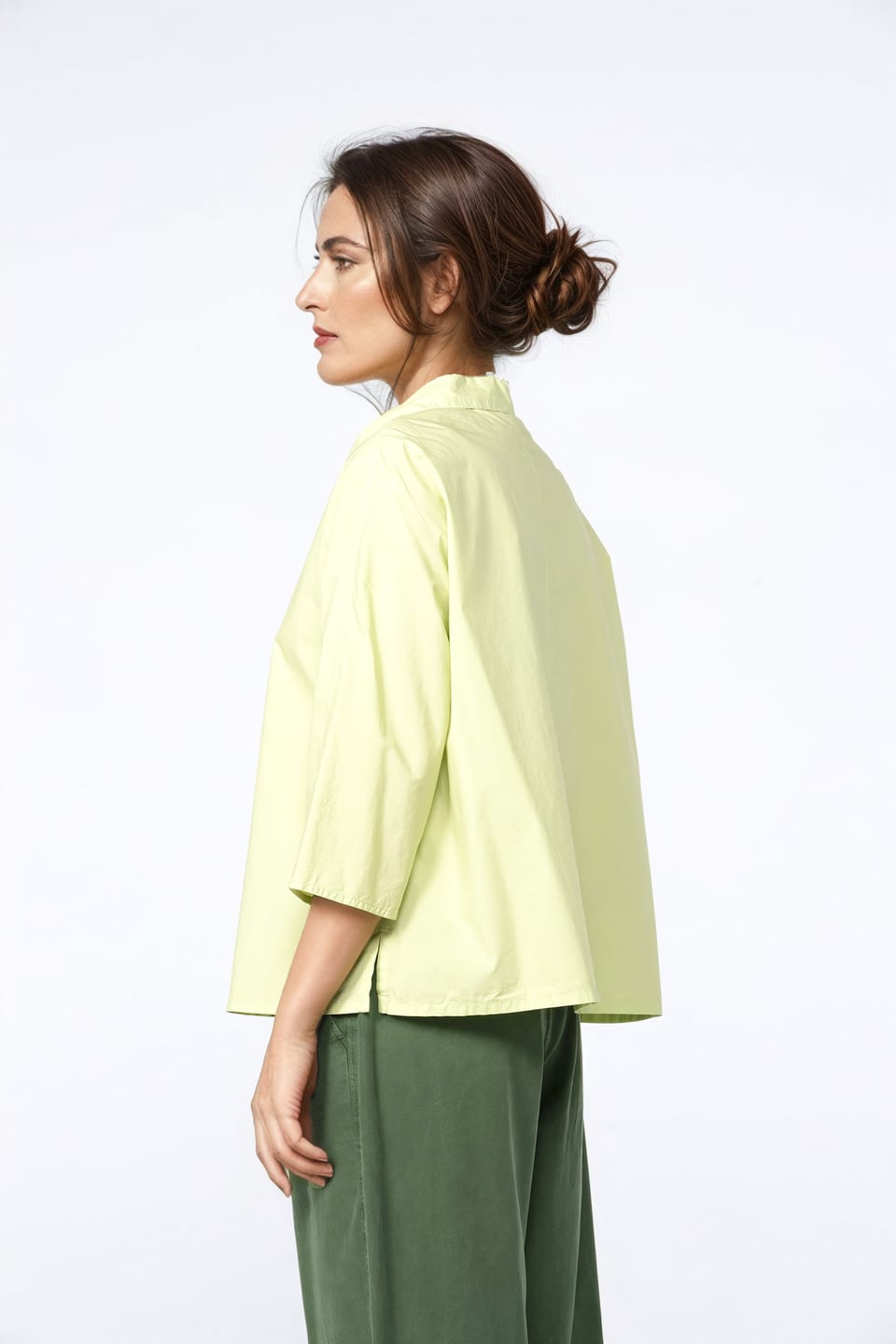 Blouse 420 - Cotton Poplin - 730KIWI - 10240110090