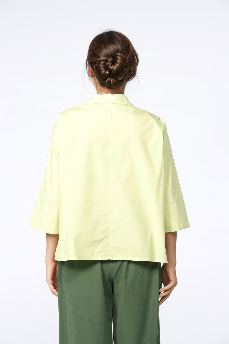 Blouse 420 - Cotton Poplin - 730KIWI - 10240110090