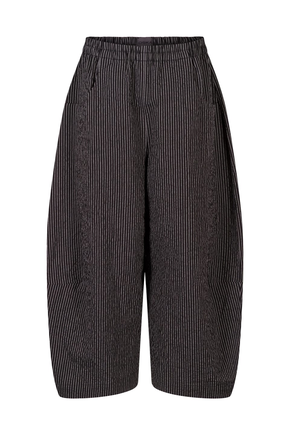 Trousers 423 - Chambray Stripes - 990BLACK - 10240110092