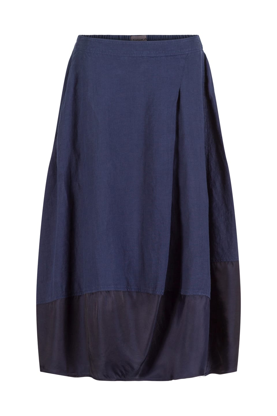 Skirt 401 - Linen with Cupro-Modal - 480NIGHT - 10240110093