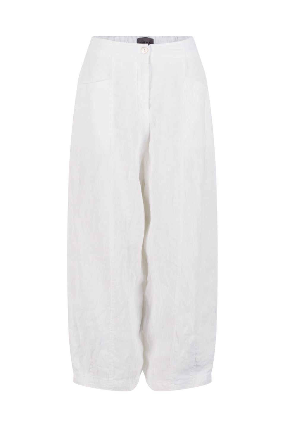 Hose 427 - Reines Leinen - 103WHITE - 10240110105