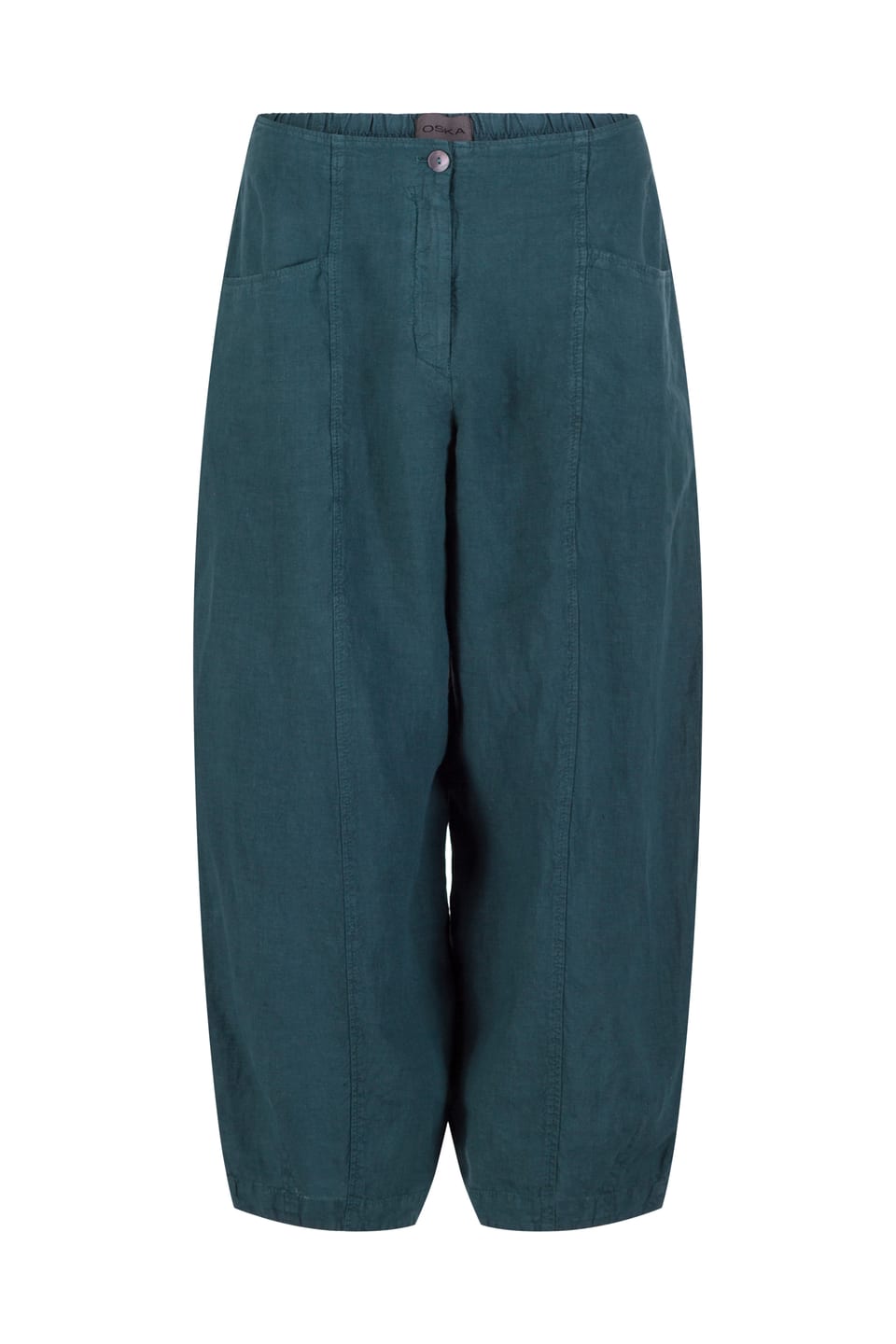 Hose 427 - Reines Leinen - 672LAKE - 10240110105