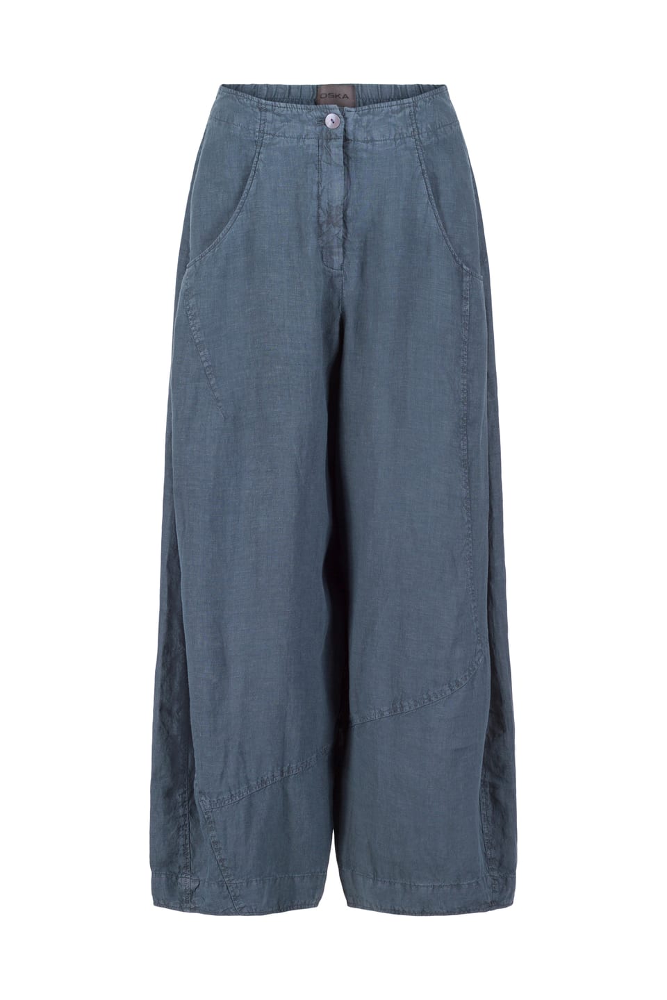 Broek 428 - Puur Linnen - 582SLATE - 10240110106