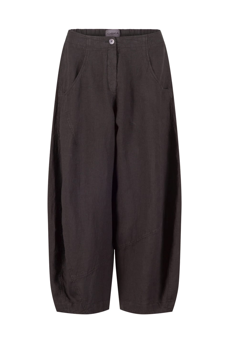 Broek 428 - Puur Linnen - 990BLACK - 10240110106