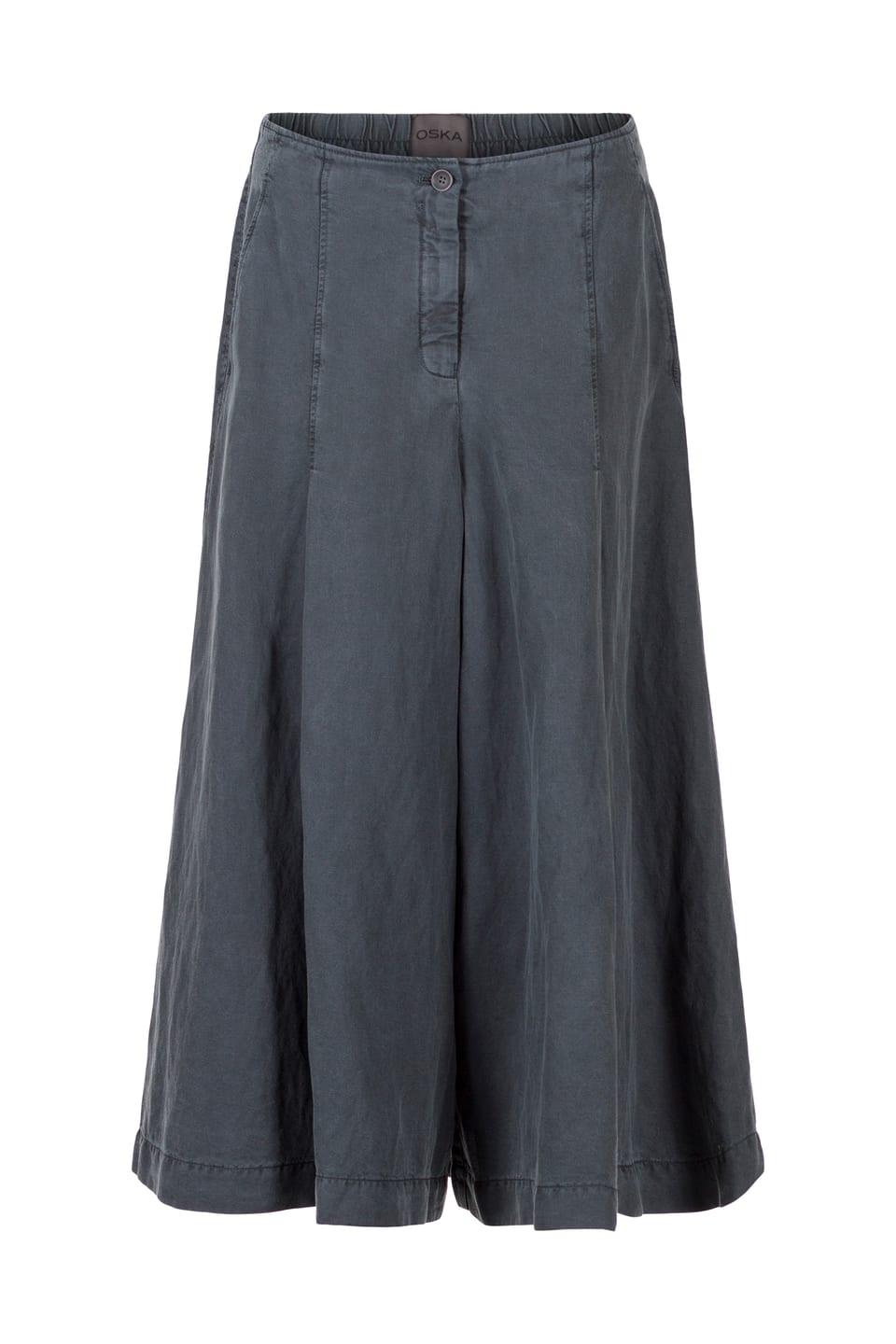 Trousers 429 - Lyocell-Linen Blend - 582SLATE - 10240110108