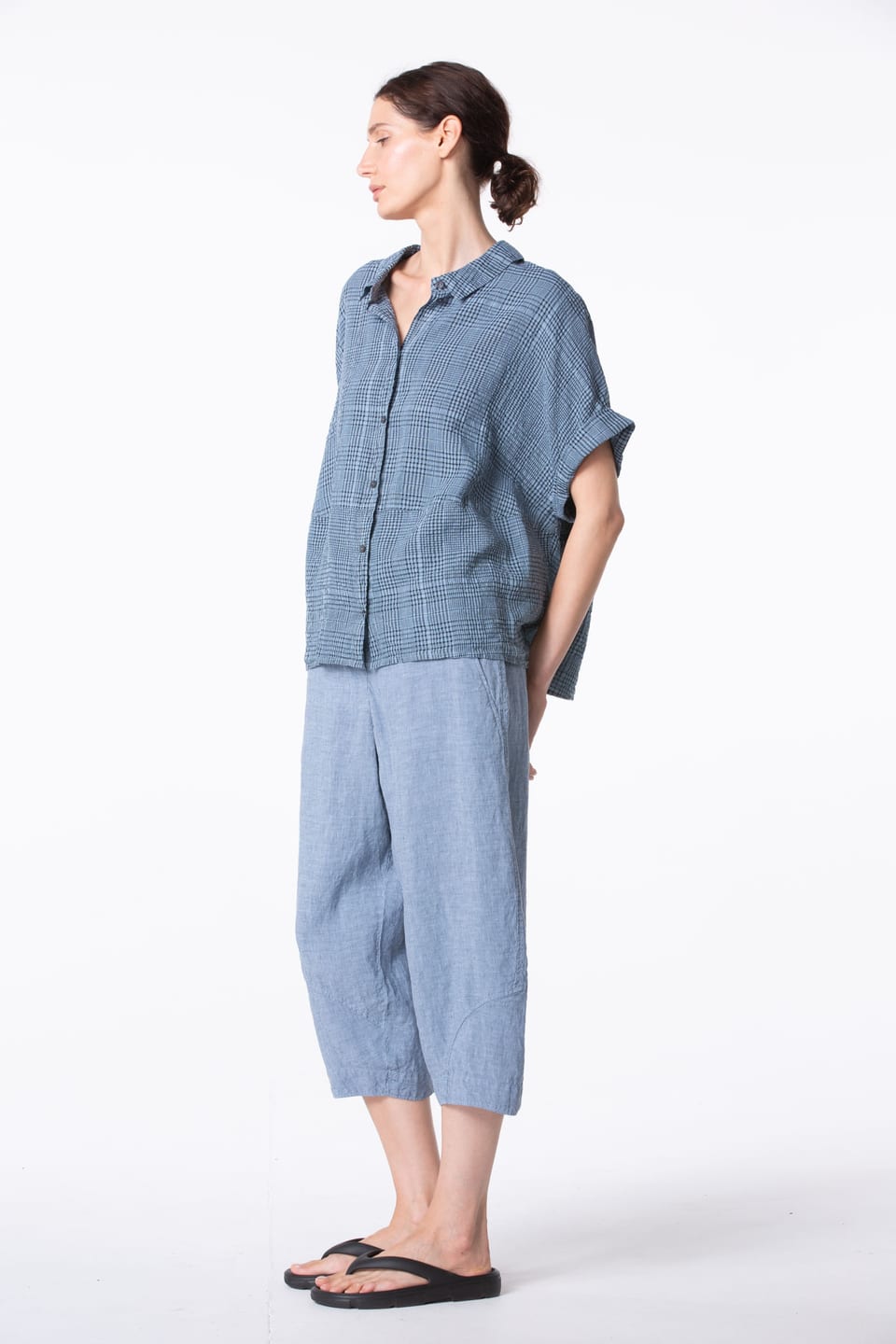 Trousers 431 - Pure Linen - 440AIR - 10240110110