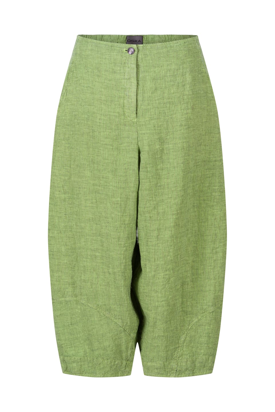 Trousers 431 - Pure Linen - 730KIWI - 10240110110
